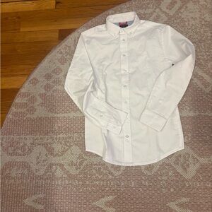 Tommy Hilfiger White Casual Button Down Shirt boys